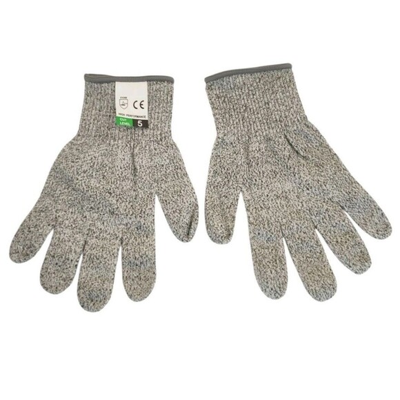 Protective Cut Resistant Gloves Level 5 Certified Safety Meat Cut Wood Carving - Picture 3 of 16